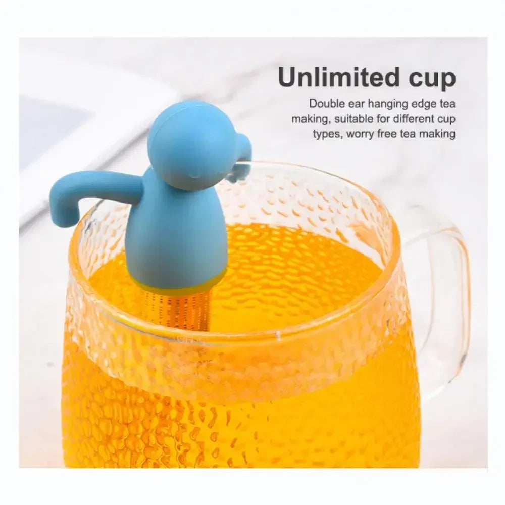 Stainless Steel Tea Infuser Kitchen Accessory Household Use Reusable