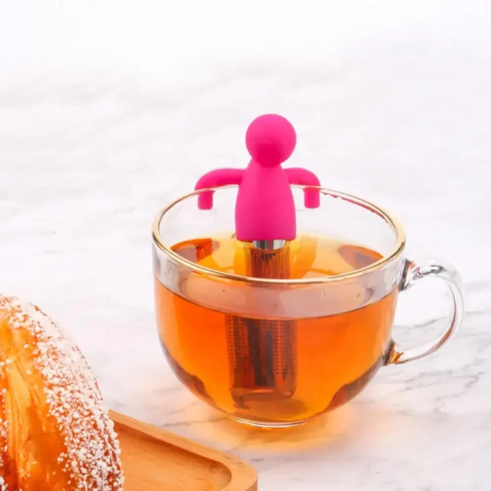 Stainless Steel Tea Infuser Kitchen Accessory Household Use Reusable