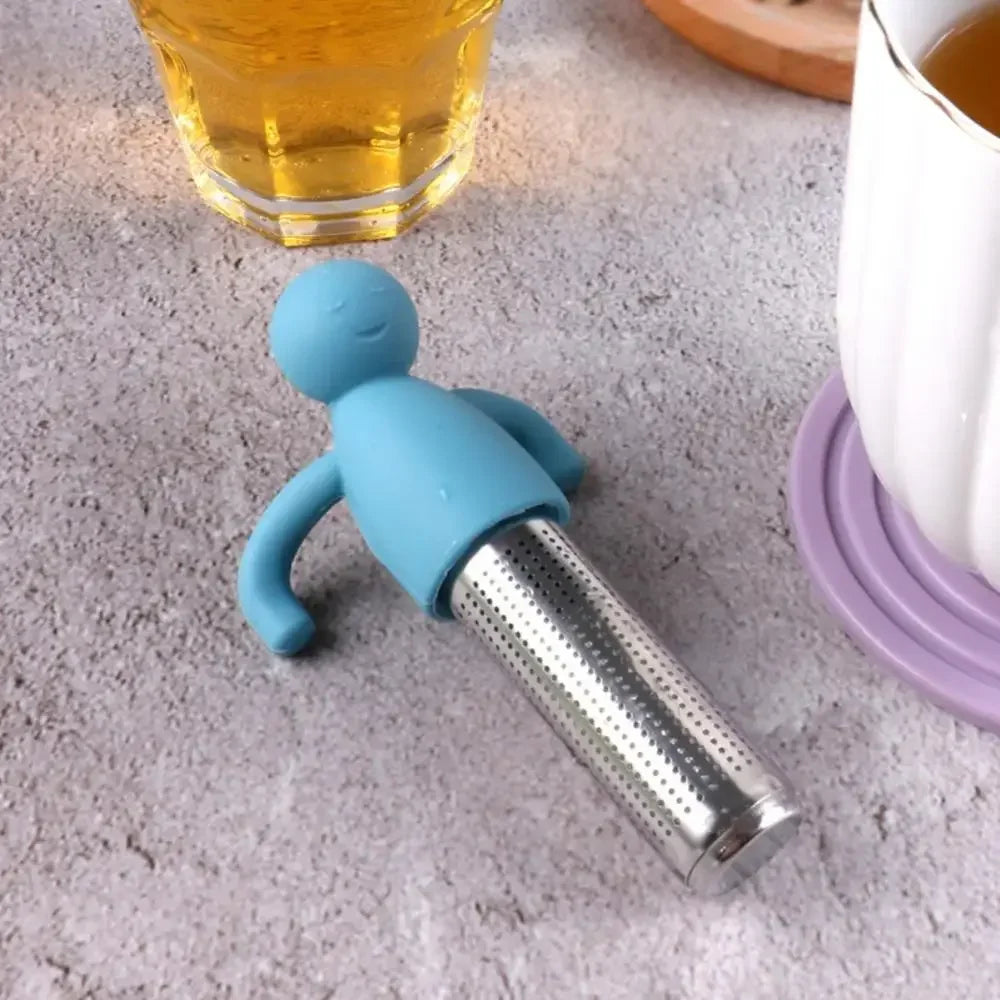 Stainless Steel Tea Infuser Kitchen Accessory Household Use Reusable
