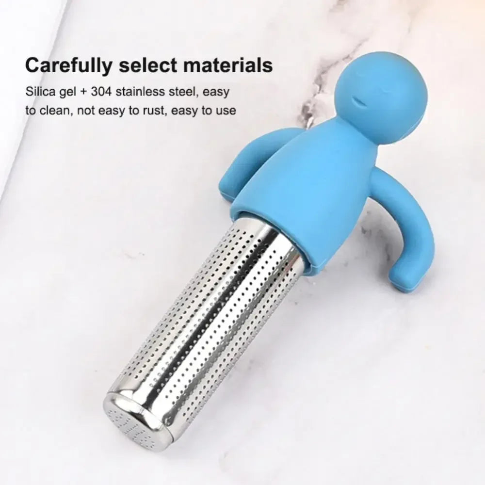 Stainless Steel Tea Infuser Kitchen Accessory Household Use Reusable