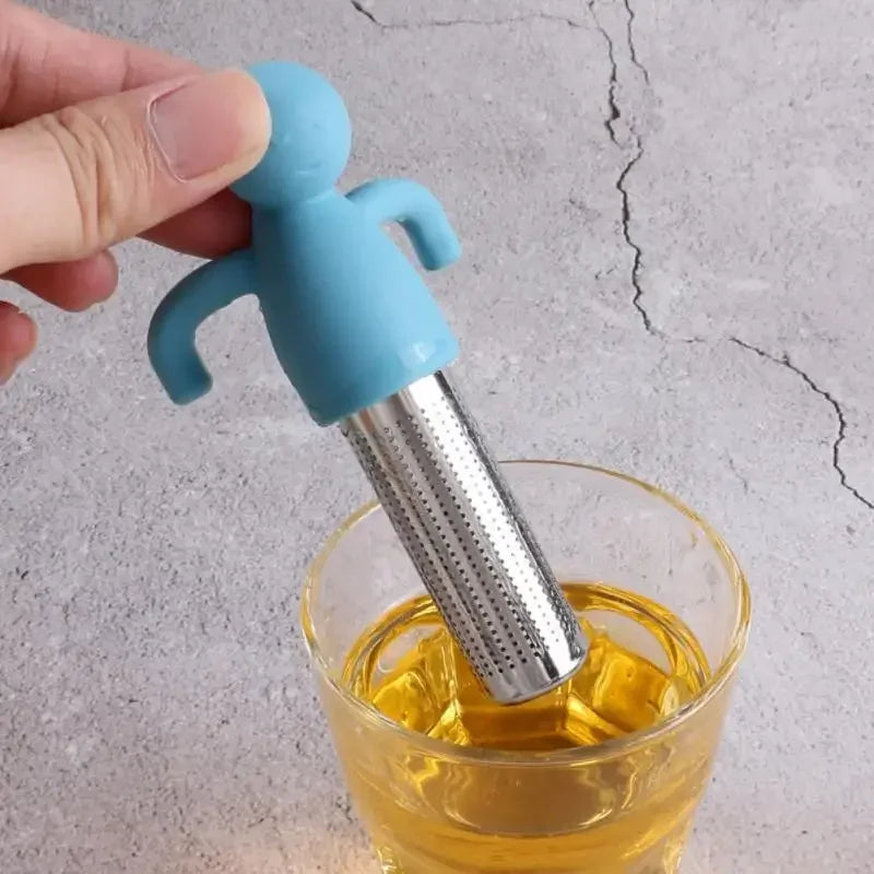 Stainless Steel Tea Infuser Kitchen Accessory Household Use Reusable