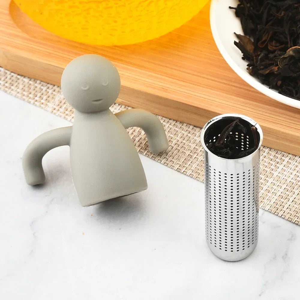 Stainless Steel Tea Infuser Kitchen Accessory Household Use Reusable