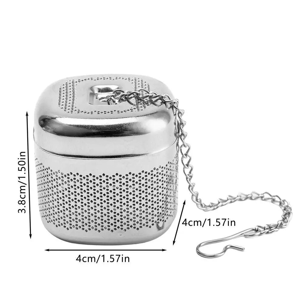 Tea Infuser |Fine Mesh Tea Infusers for Loose Tea Retractable Chain Design
