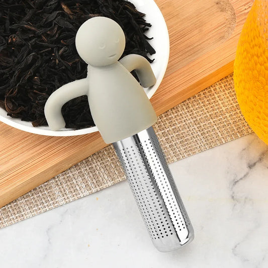 Stainless Steel Tea Infuser Kitchen Accessory Household Use Reusable