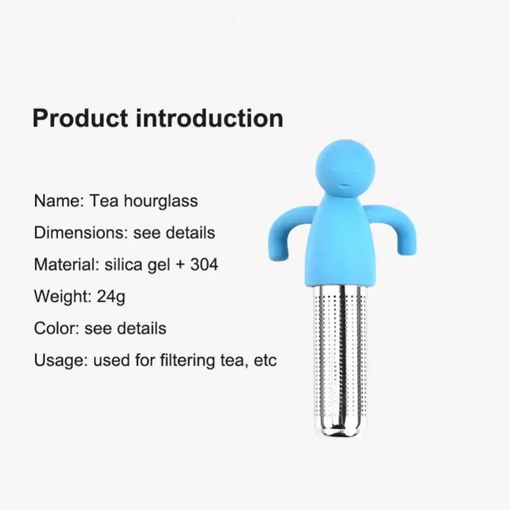 Stainless Steel Tea Infuser Kitchen Accessory Household Use Reusable