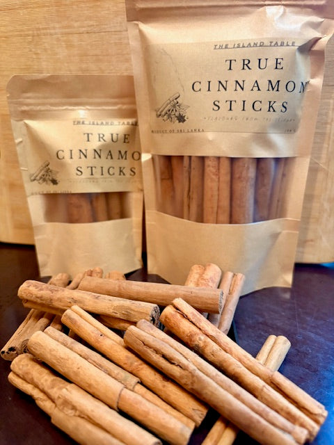 True Cinnamon Sticks - 100g - Organic and Hand Crafted